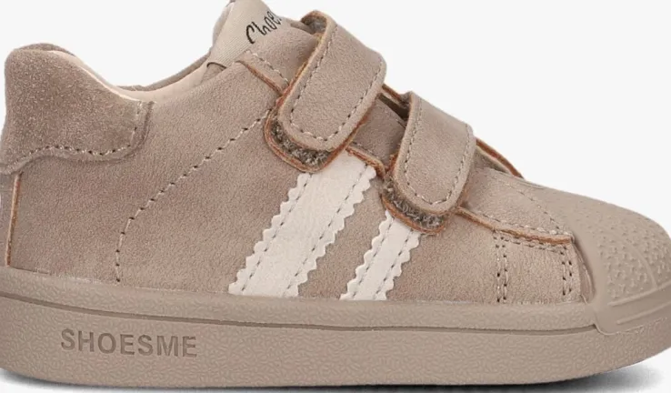 taupe shoesme lage sneakers bs24w001