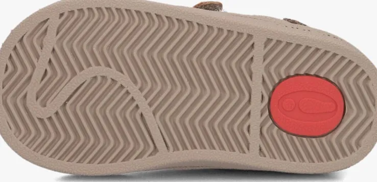 taupe shoesme lage sneakers bs24w001