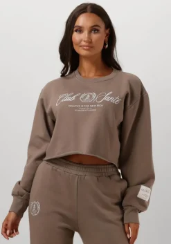 taupe soeurs de provence sweater luce sweater