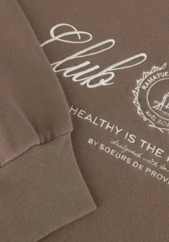 taupe soeurs de provence sweater laure sweater