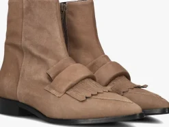 taupe stefano lauran enkellaarsjes 22102