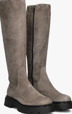 taupe stefano lauran hoge laarzen s3300