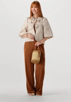 taupe summum blouses blouse jacquard