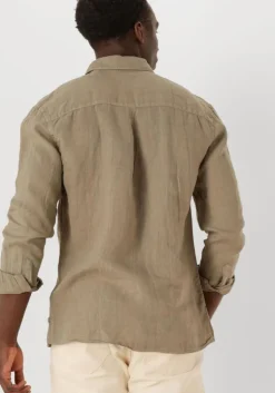 taupe the goodpeople casual overhemd soho