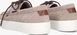 taupe tommy hilfiger veterschoenen modern light