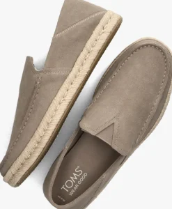 taupe toms loafers alonso loafer rope