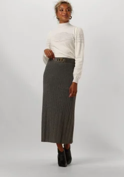 taupe twinset milano maxirok 242tt3462