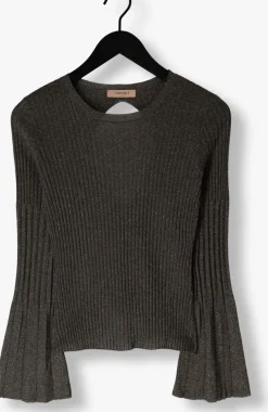 taupe twinset milano tops & t-shirts 242tt3463