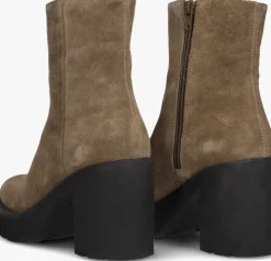 taupe unisa enkelboots khan