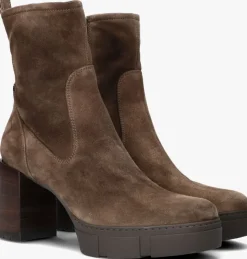 taupe unisa enkellaarsjes kinton