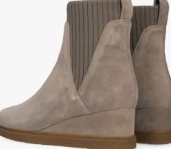 taupe unisa enkellaarsjes jualo