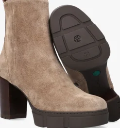 taupe unisa enkellaarsjes kopsi