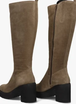 taupe unisa hoge laarzen karena