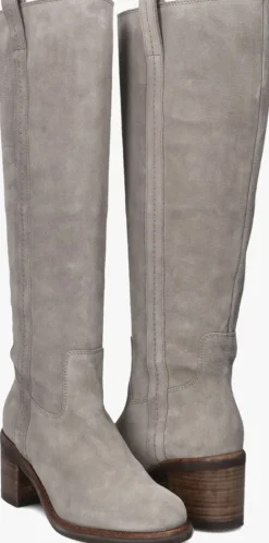 taupe via vai hoge laarzen flo helen