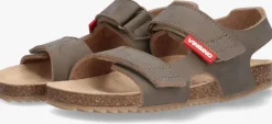 taupe vingino platte sandalen cody coast