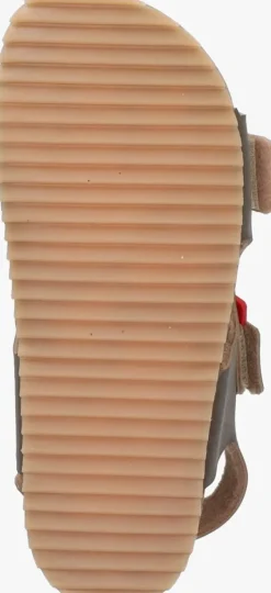 taupe vingino platte sandalen cody coast