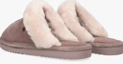 taupe warmbat pantoffels lismore