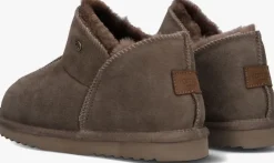taupe warmbat pantoffels willow