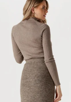 taupe ydence tops & t-shirts knitted top kit