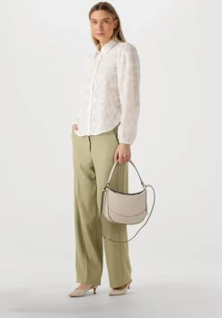 witte aaiko blouses lien long sleeve co 510