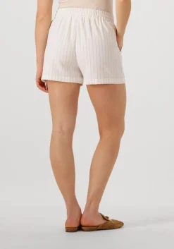 witte aimee the label korte broek page stripe