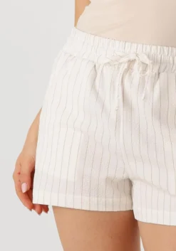 witte aimee the label korte broek page stripe