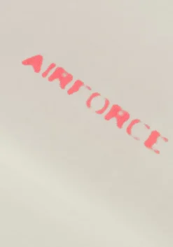 witte airforce t-shirt geb1221