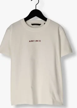 witte airforce t-shirt geb1223