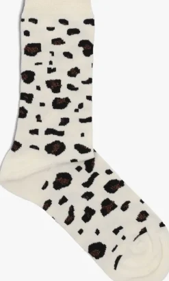 witte alfredo gonzales sokken panther glitter print