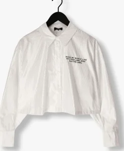 witte alix the label blouses ladies woven pintstipe blouse