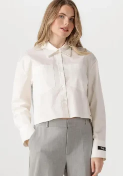 witte alix the label blouses ladies woven cropped blouse