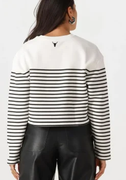 witte alix the label sweater ladies knitted stripe sweater