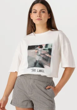 witte alix the label t-shirt ladies knitted polaroid tshirt