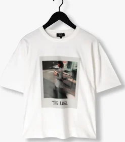 witte alix the label t-shirt ladies knitted polaroid tshirt