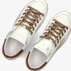 witte ama brand deluxe lage sneakers slam