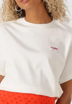 witte another label t-shirt gina flower shirt