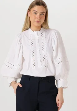 witte antik batik blouses romie blouse