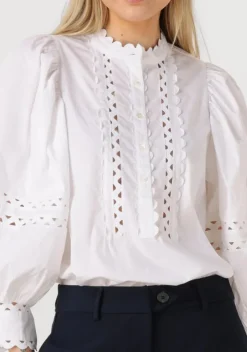 witte antik batik blouses romie blouse