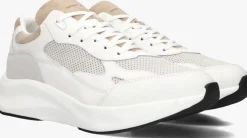 witte antony morato lage sneakers running byroc mix