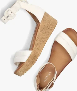 witte ayana sandalen met hak 722025