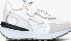 witte barst by shoesme lage sneakers brs23s010