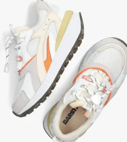 witte barst by shoesme lage sneakers brs23s009
