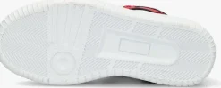 witte benetton hoge sneakers rod