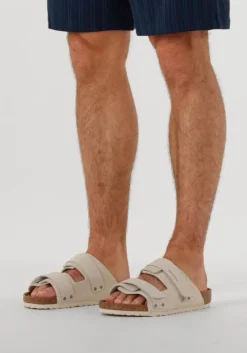 witte birkenstock slippers uji