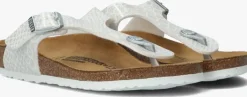 witte birkenstock teenslippers gizeh kids