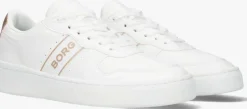 witte bjorn borg lage sneakers t2200 dames