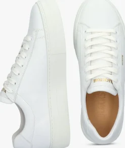 witte blackstone lage sneakers mae