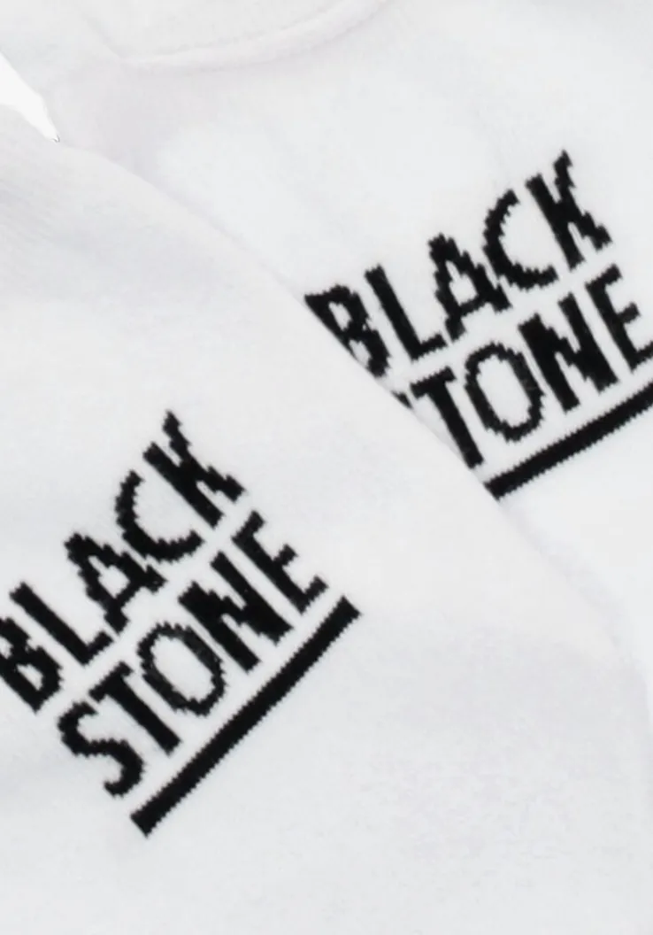 witte blackstone sokken sneaker socks