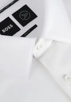 witte boss black klassiek overhemd p-hank-s-kent-c1-222