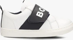 witte boss kids lage sneakers baskets j50870